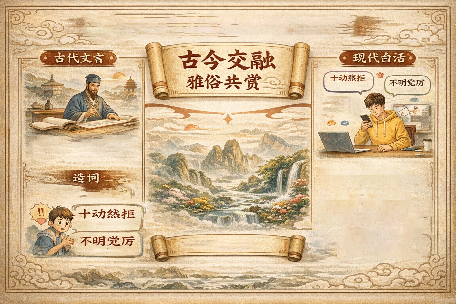 From Ancient Classics to Modern Internet Slang